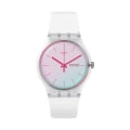 SWATCH POLAWHITE SO29K704-S14 Armbanduhr 41 mm Weiss ansicht-4