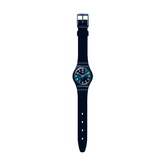SWATCH SIR BLUE SO28N702 Armbanduhr 34 mm Blau ansicht-2