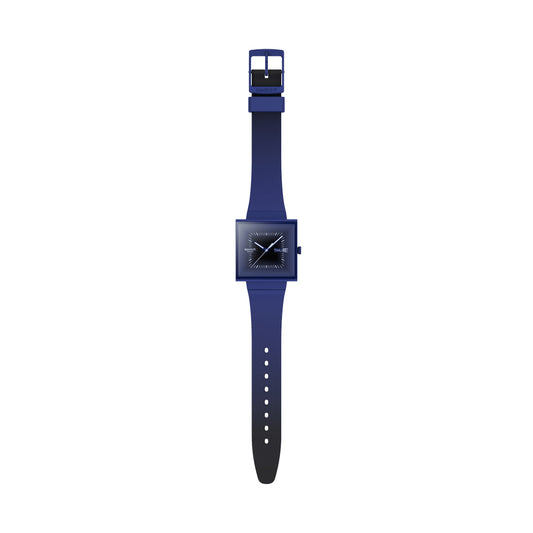 SWATCH SQUARELY BLACKLIGHT SO34N700 Armbanduhr Schwarz ansicht-2