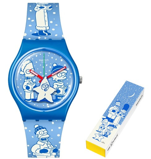 SWATCH TIDINGS OF JOY SO28Z126 Armbanduhr ansicht-6