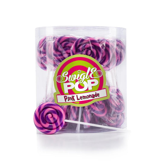 Swigle Pop Mini Blue Raspberry Lolli 50x12g