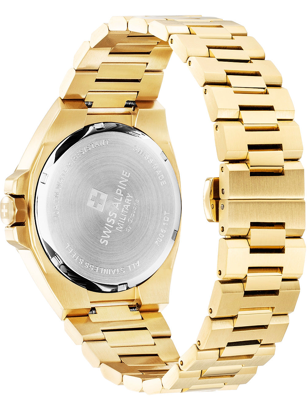 SWISS ALPINE MILITARY 7005-1114 Analoguhr Armbanduhr 38 mm ansicht-3