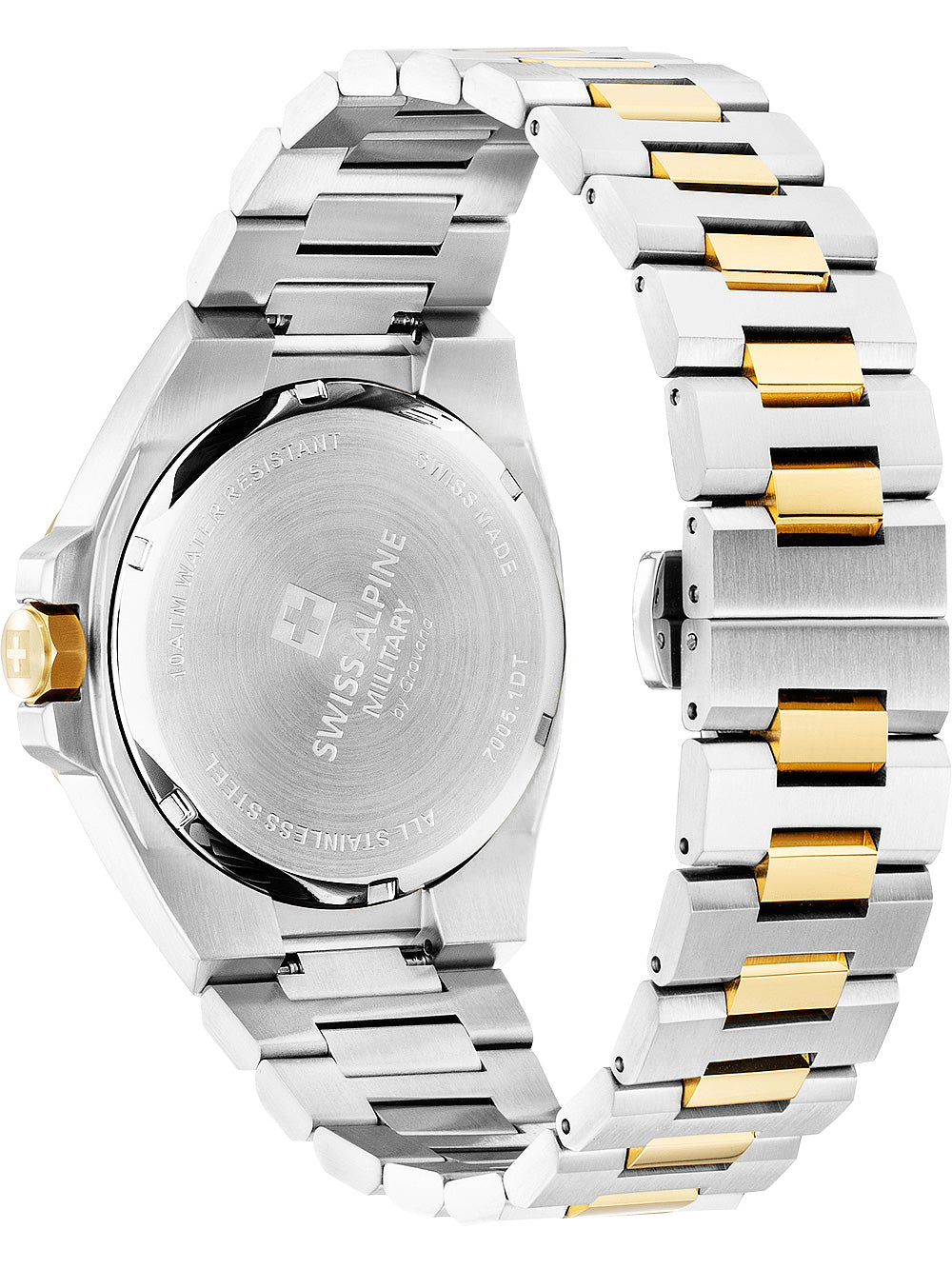 SWISS ALPINE MILITARY 7005-1144 Analoguhr Armbanduhr 38 mm ansicht-3