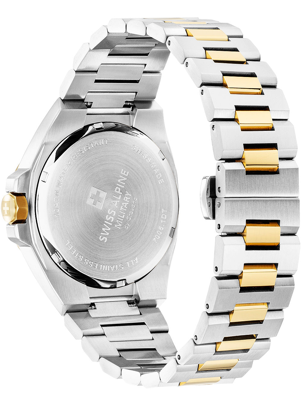 SWISS ALPINE MILITARY 7005-1145 Analoguhr Armbanduhr 38 mm ansicht-3