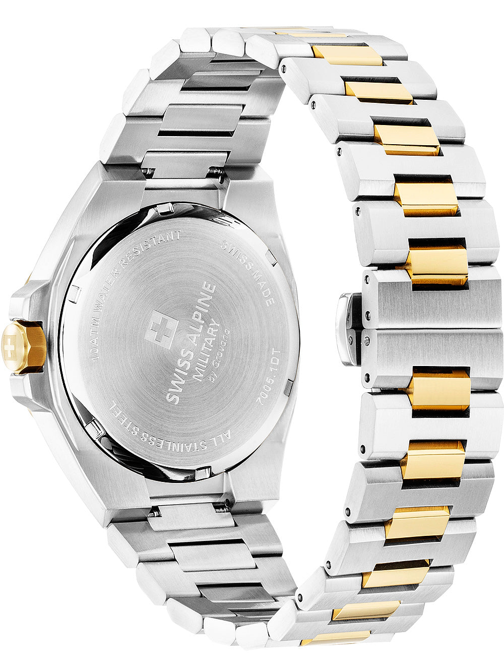 SWISS ALPINE MILITARY 7005-1147 Analoguhr Armbanduhr 38 mm ansicht-3
