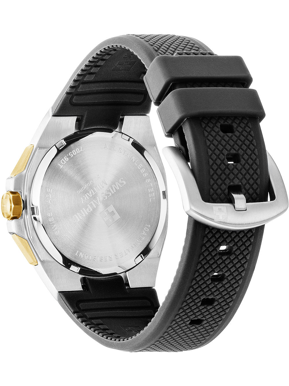 SWISS ALPINE MILITARY 7005-9847 Chronograph Armbanduhr 38 mm ansicht-3