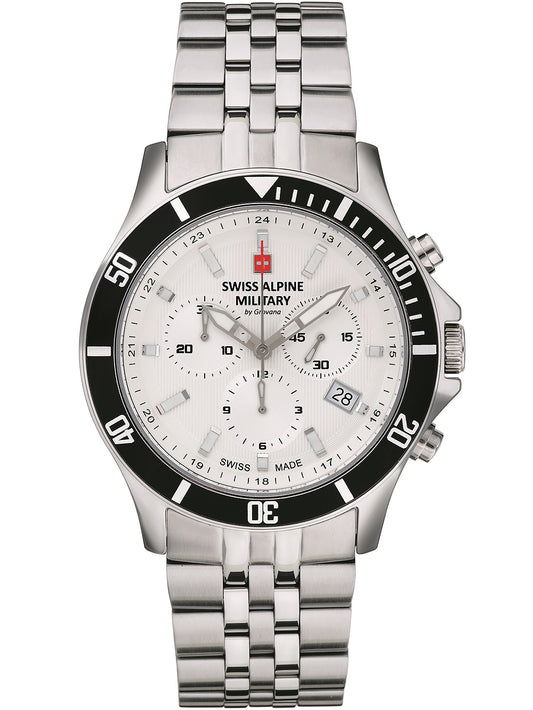 SWISS ALPINE MILITARY 7022-9132 Chronograph Armbanduhr 46 mm
