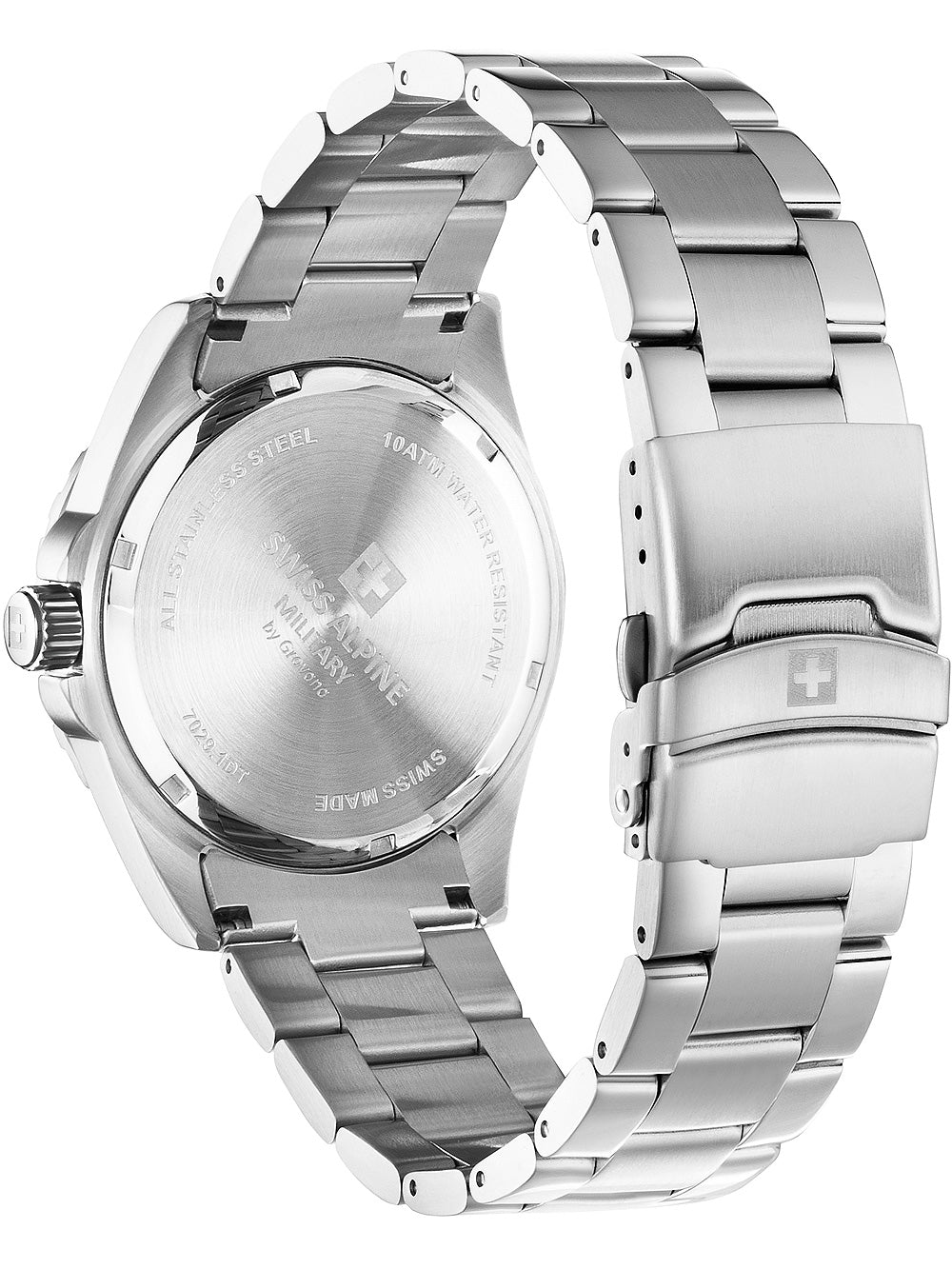 SWISS ALPINE MILITARY 7029-1136 Analoguhr Armbanduhr 38 mm ansicht-3