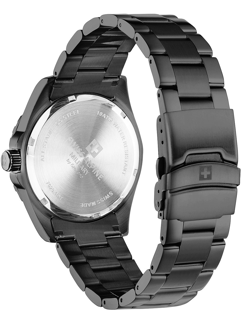 SWISS ALPINE MILITARY 7029-1171 Analoguhr Armbanduhr 38 mm ansicht-3