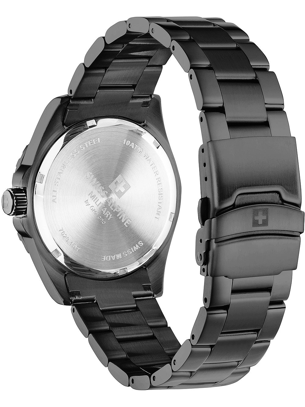 SWISS ALPINE MILITARY 7029-1174 Analoguhr Armbanduhr 38 mm ansicht-3