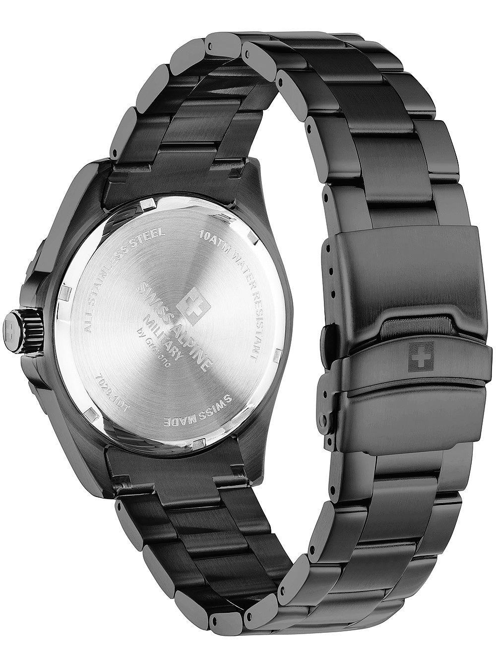 SWISS ALPINE MILITARY 7029-1179 Analoguhr Armbanduhr 38 mm ansicht-3