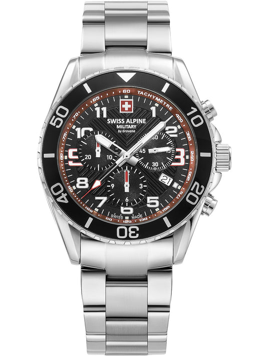 SWISS ALPINE MILITARY 7029-9136 Chronograph Armbanduhr 38 mm
