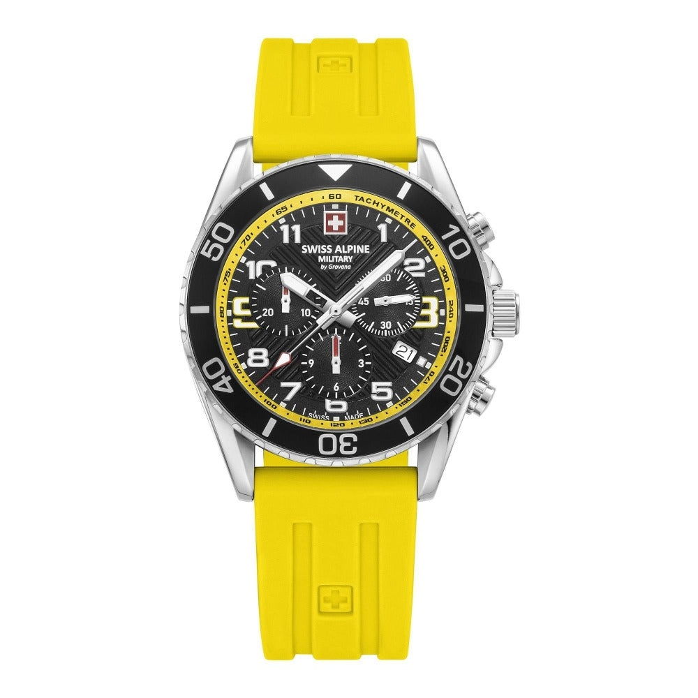 SWISS ALPINE MILITARY 7029-9838 Chronograph Armbanduhr 38 mm ansicht-3
