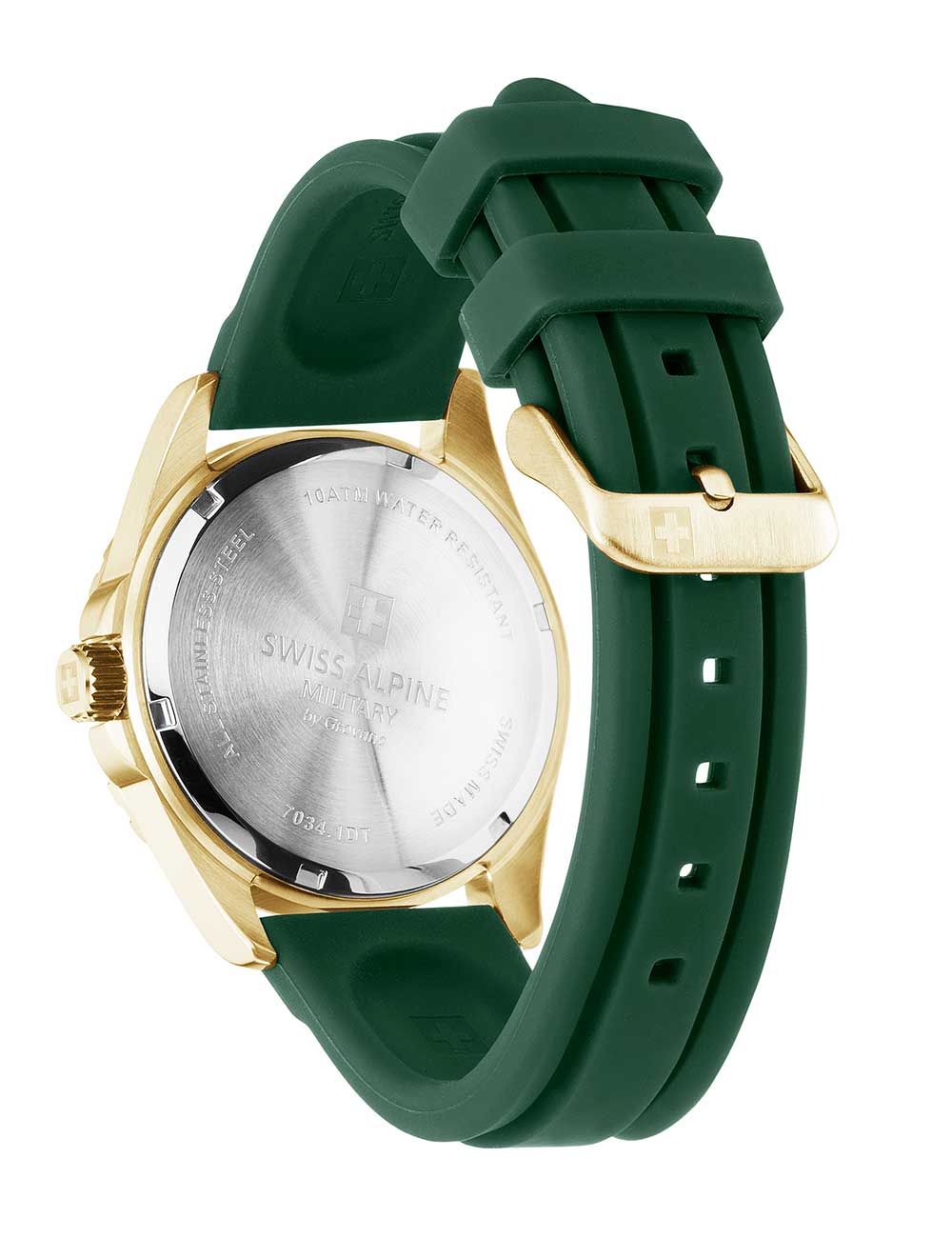 SWISS ALPINE MILITARY 7034-1818 Analoguhr Armbanduhr 38 mm ansicht-3