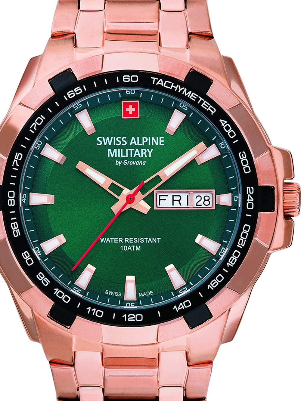 SWISS ALPINE MILITARY 7043-1164 Analoguhr Armbanduhr 46 mm ansicht-3