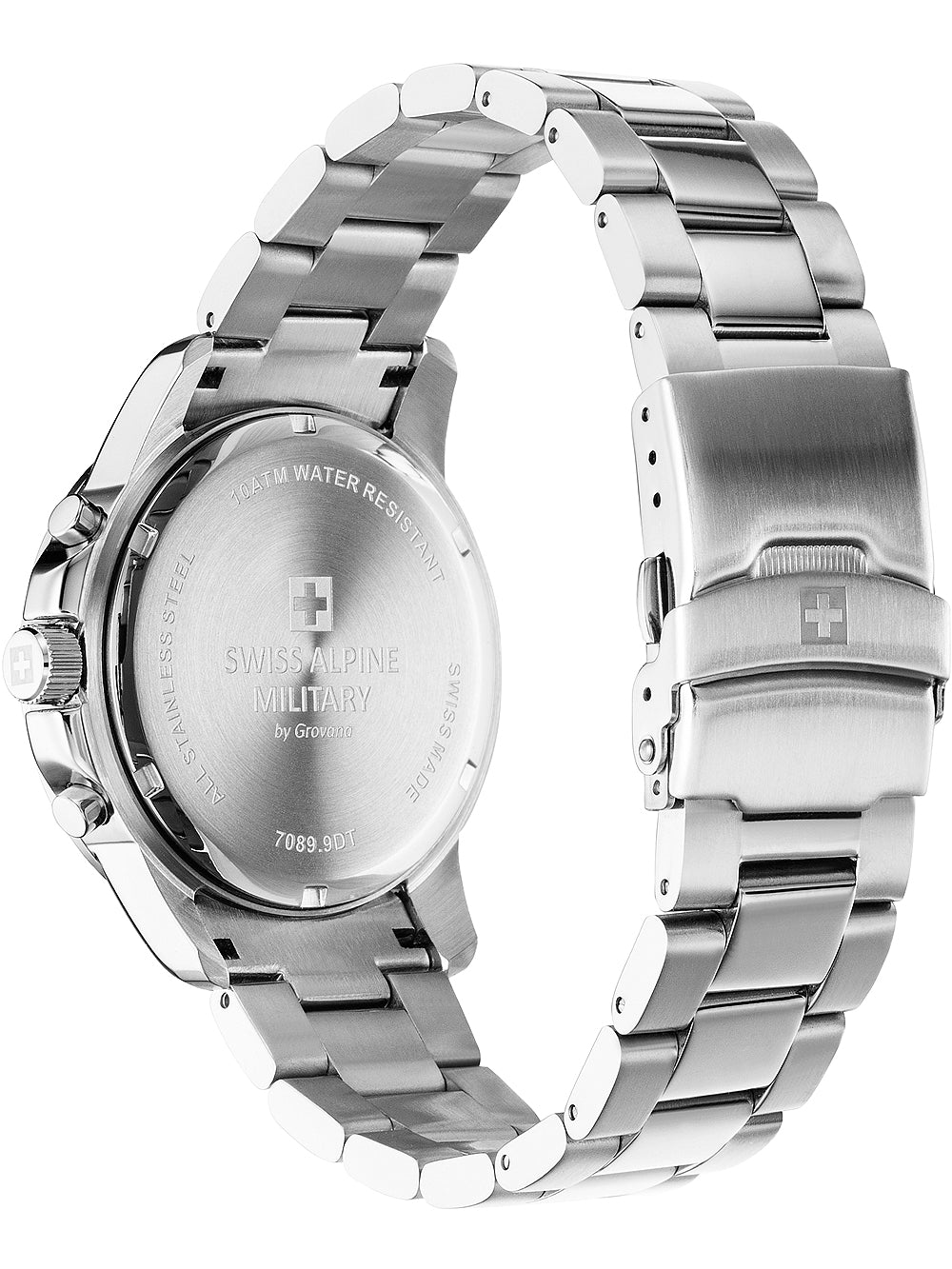 SWISS ALPINE MILITARY 7089-9135 Chronograph Armbanduhr 46 mm ansicht-3