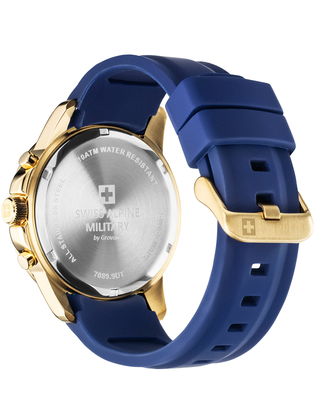 SWISS ALPINE MILITARY 7089-9815 Chronograph Armbanduhr 46 mm ansicht-3