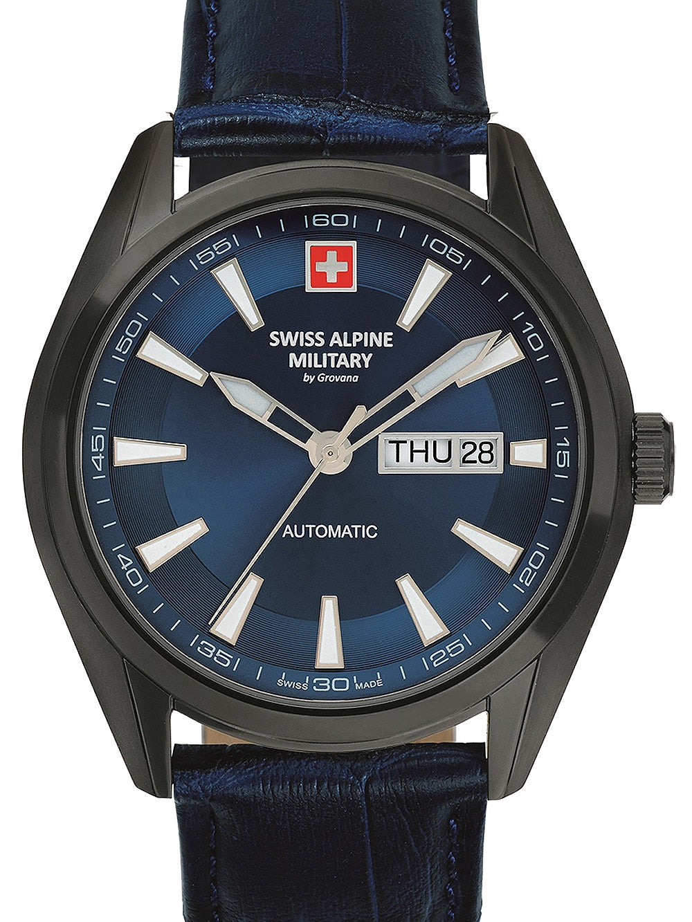 SWISS ALPINE MILITARY 7090-2575 Analoguhr Armbanduhr 46 mm ansicht-3