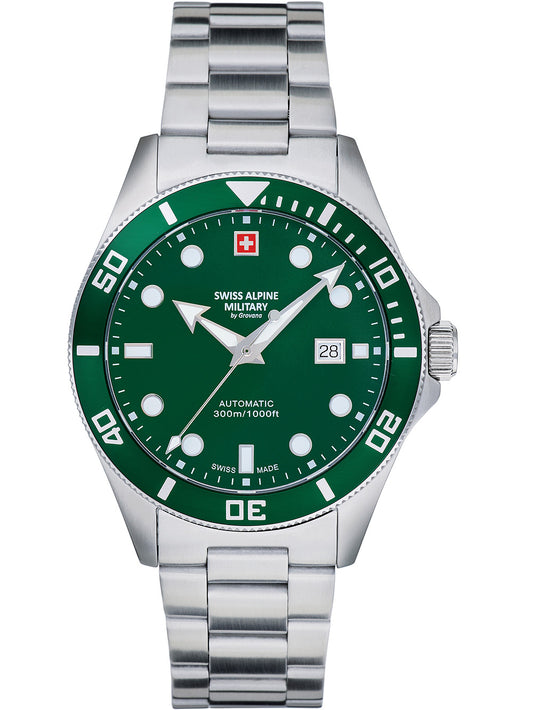 SWISS ALPINE MILITARY 7095-2134 Analoguhr Armbanduhr 46 mm