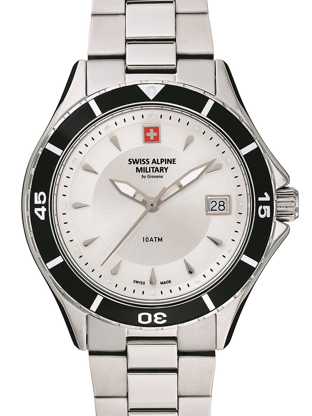SWISS ALPINE MILITARY 7740-1132 Analoguhr Armbanduhr 46 mm ansicht-3