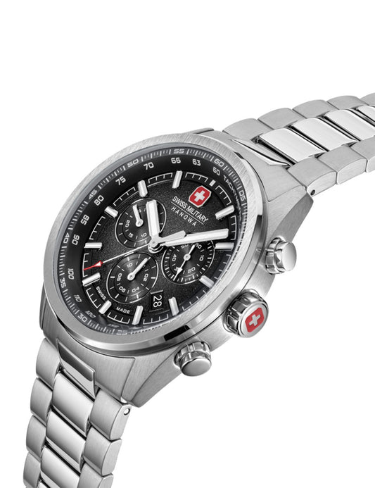 SWISS MILITARY HANOWA NAVALUS PRO CHRONO SMWGI0004204 Chronograph Armbanduhr 20 mm