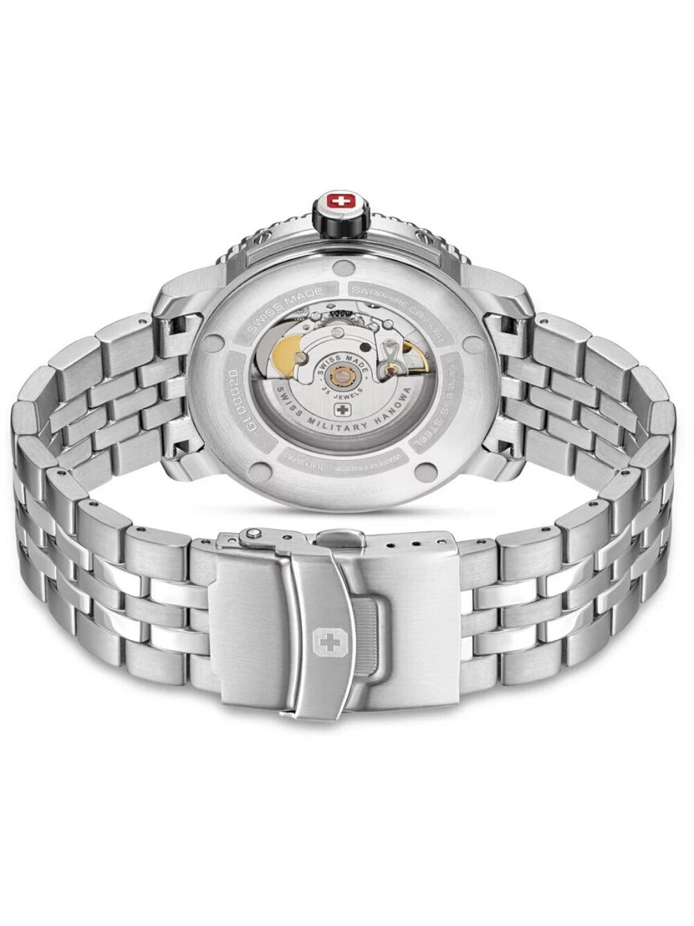 SWISS MILITARY HANOWA SMWGL0002001-SET Analoguhr Armbanduhr 20 mm ansicht-3