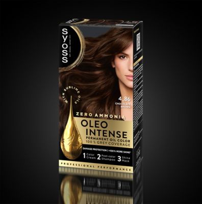 SYOSS SYOSS Oleo Intense Haarfarbe 6-54 Dunkelblond Mocca ohne Ammoniak 5 Anwendungen