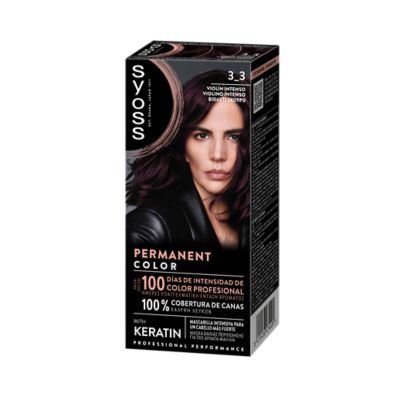 SYOSS SYOSS Permanent Color Haarfarbe 3,3 Violín Intenso 1 Anwendung Kosmetik