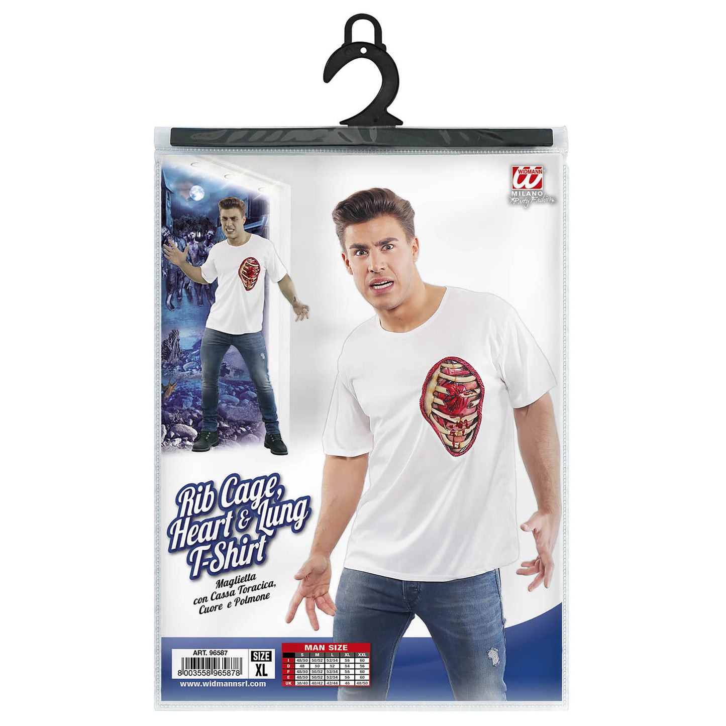 "T-SHIRT MIT BRUSTKORB, HERZ UND LUNGE" – Ansicht 5