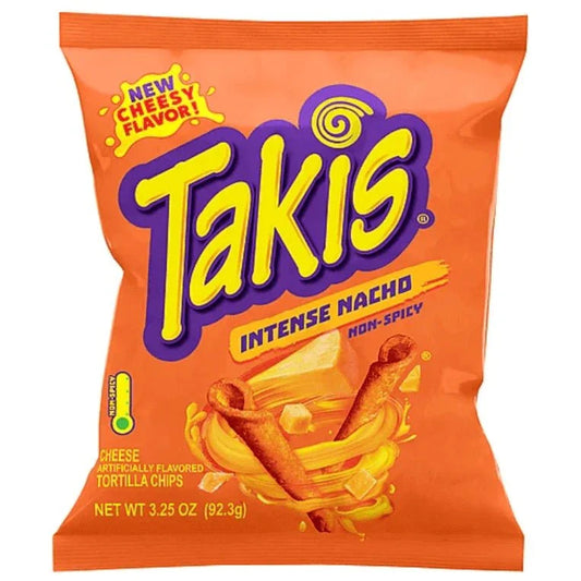 Takis Intense Nacho Chips 92.3g USA Beutel