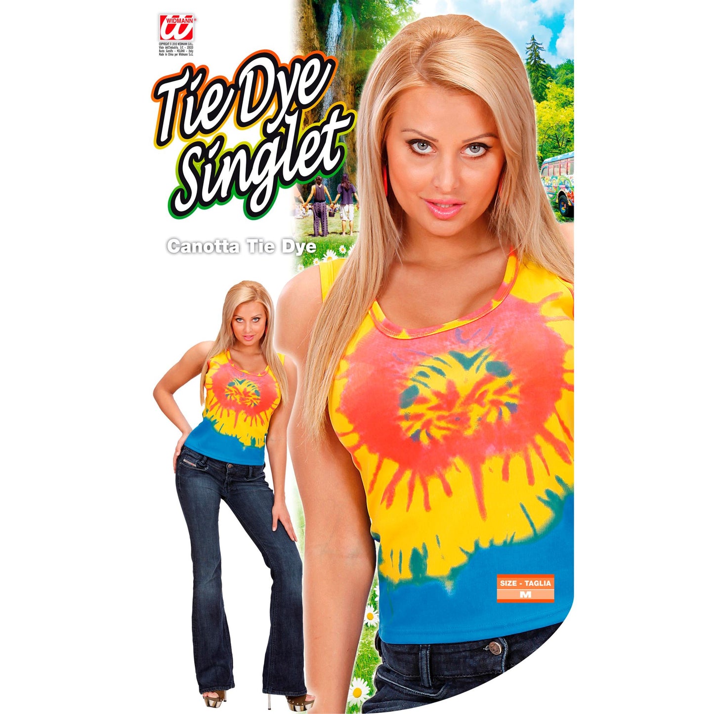 "TANK TOP TIE DYE" – Detailansicht