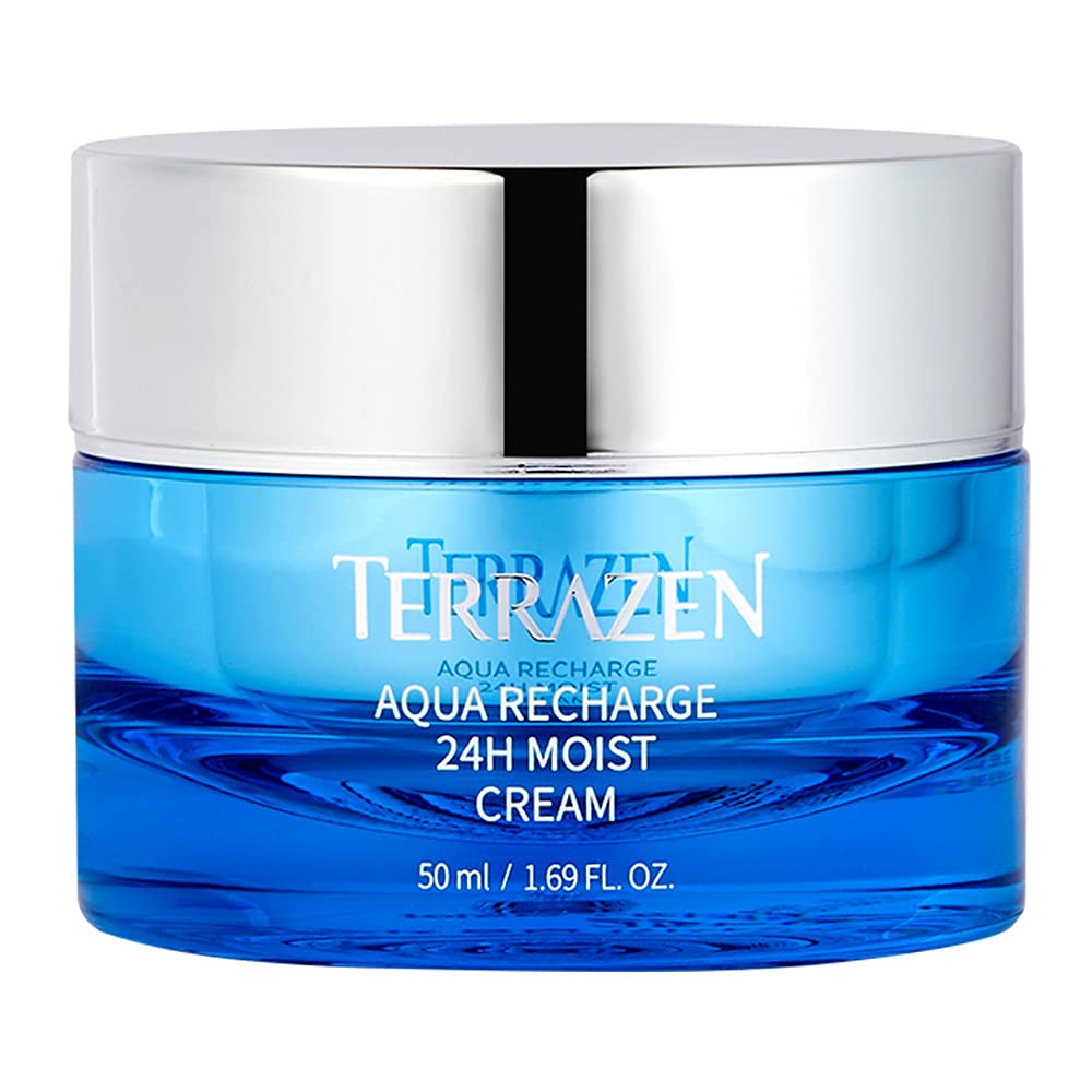 Terrazen Terrazen, Aqua Recharge, 24-stunden-befeuchtung, Wassercreme, Gesicht, 50 ml Regular