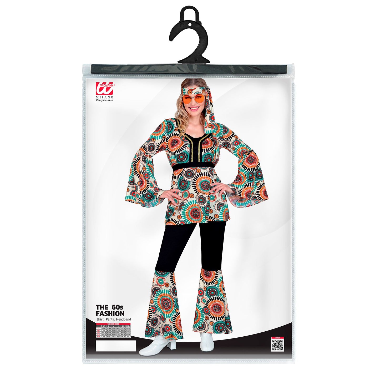 "THE 60s FASHION - vintage" (Oberteil, Hose, Stirnband) – Ansicht 4