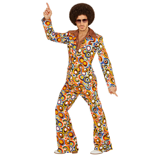 "THE 70s GROOVY STYLE - bubbles" (Jackett, Hose) – Vorderansicht