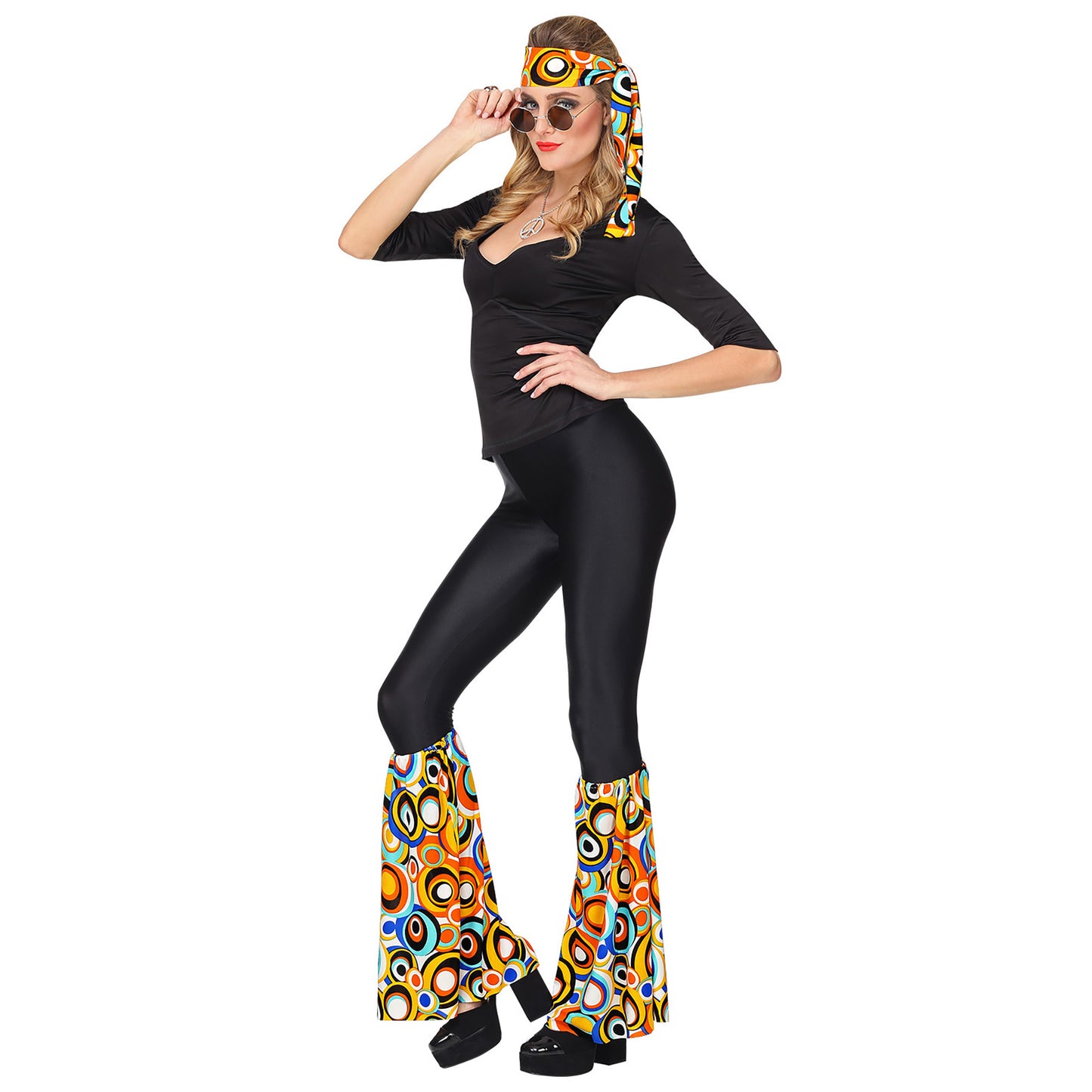 "THE 70s GROOVY STYLE - bubbles" (Stirnband & Stulpen) – Ansicht 3