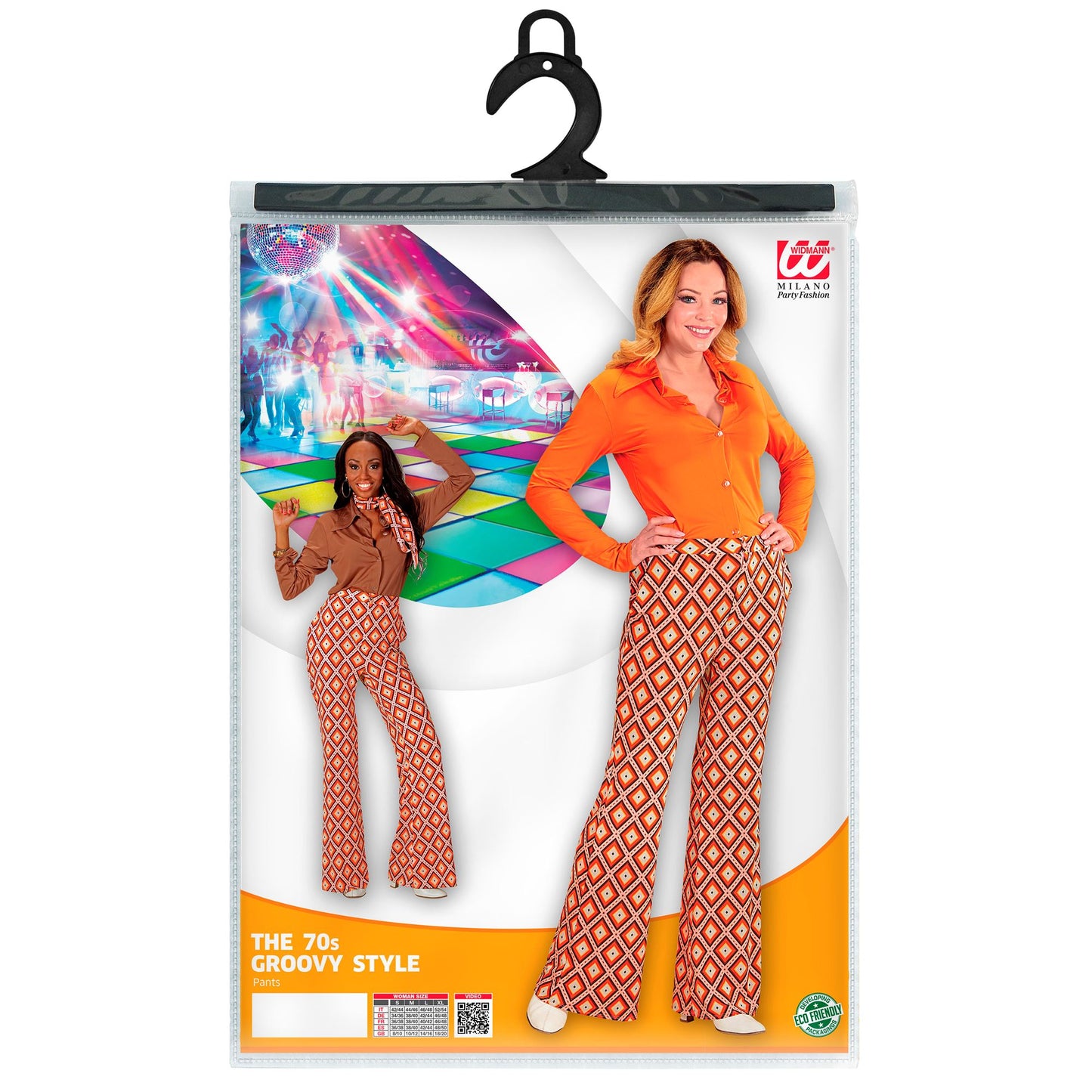 "THE 70s GROOVY STYLE - rhombus" (Hose) – Ansicht 5