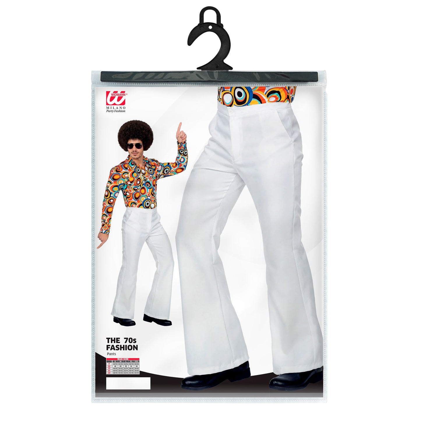 "THE 70s GROOVY STYLE - weiß" (Hose) – Ansicht 4