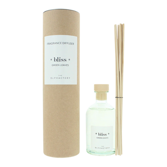 The Olphactory The Olphactory, Bliss Green Leaves, Duftstäbchen, Aroma-Rattanstäbchen-Diffusor, 250 ml Regular