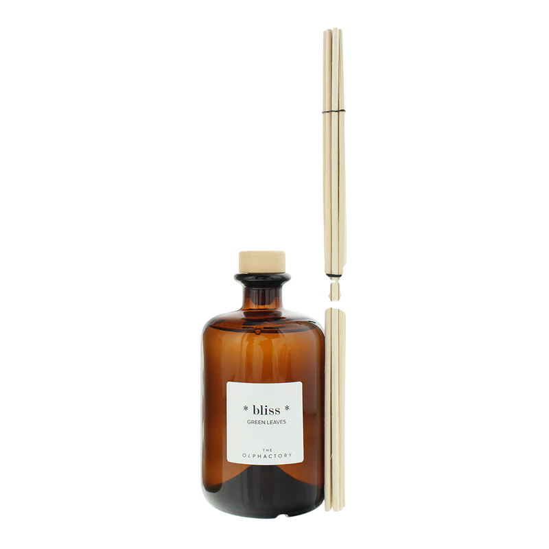The Olphactory The Olphactory, Bliss Green Leaves, Duftstäbchen, Aroma-Rattanstäbchen-Diffusor, 500 ml Regular
