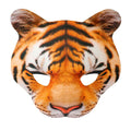 "TIGERMASKE KINNLOS AUS STOFF" – Vorderansicht