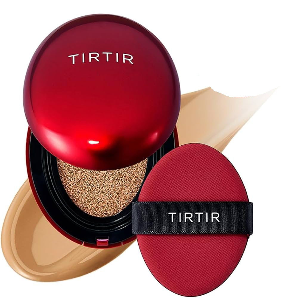 Tirtir, Mask Fit Red Cushion, Mattes Finish, Kompakt-Foundation, 30N, Rich Honey, SPF 40, 18 g