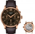 TISSOT CHEMIN DES TOURELLES POWERMATIC 80 T1394623629800 Chronograph Armbanduhr 42 mm Gold ansicht-3