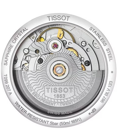 TISSOT CHEMIN DES TOURELLES T0992071104800 Date - Armbanduhr 32 mm ansicht-3
