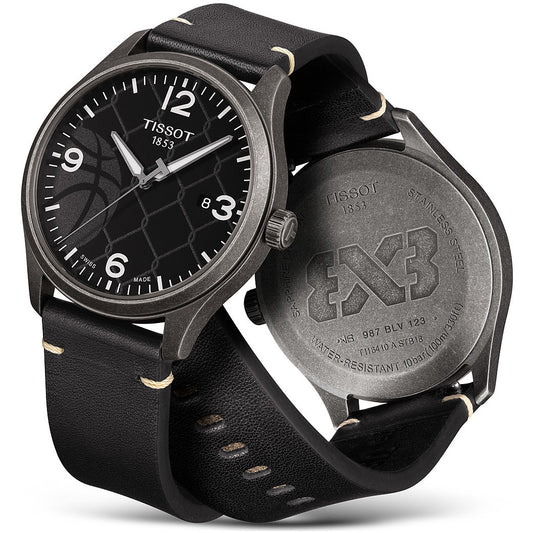 TISSOT Mod. GENT XL 3X3 STREET BASKETBALL Special Pack + Extra Strap T1164103606700 Date - Armbanduhr 42 mm ansicht-2