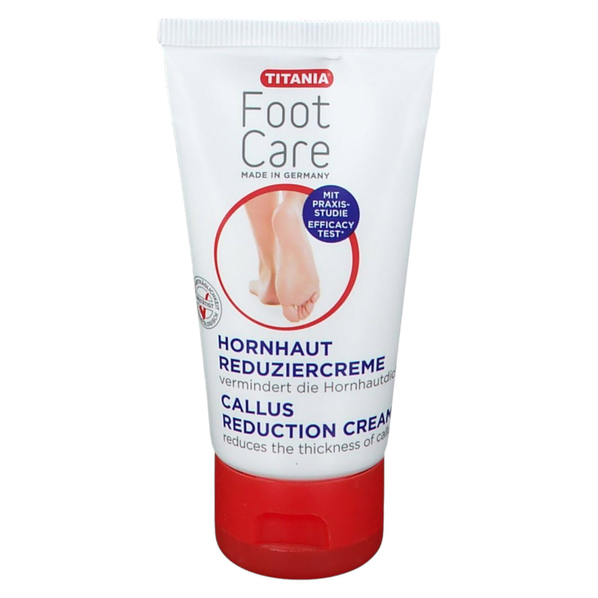 Titania, Callus Reduction Cream, Anti-Hornhaut, Fußcreme, 50 ml *Tester