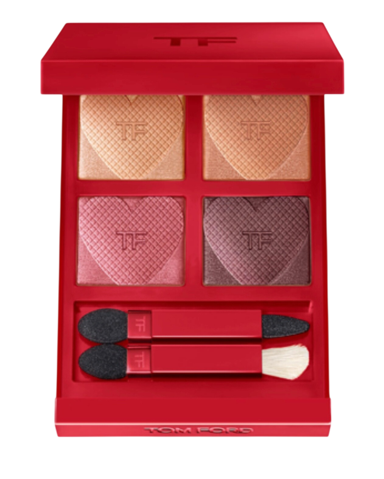 Tom Ford Tom Ford, Color Quad, Lidschattenpalette, 04, Hochzeitsreise, 4 Schattierungen, 6 g Regular