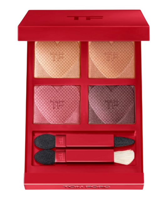 Tom Ford Tom Ford, Color Quad, Lidschattenpalette, 04, Hochzeitsreise, 4 Schattierungen, 6 g Regular