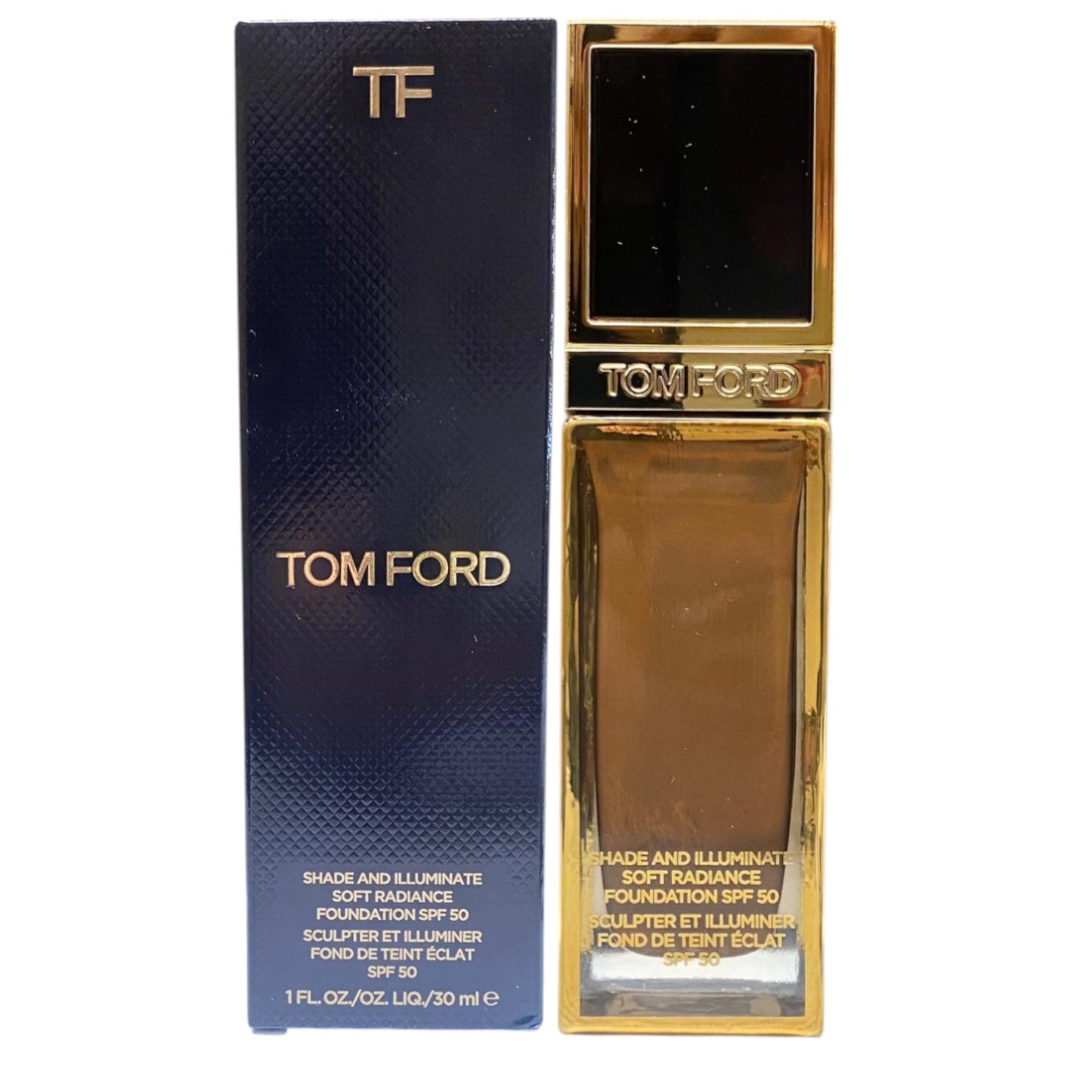 Tom Ford Tom Ford, Shade&Illuminate, Flüssige Grundierung, 11,5, Tiefer, warmer Goldton, 30 ml Regular