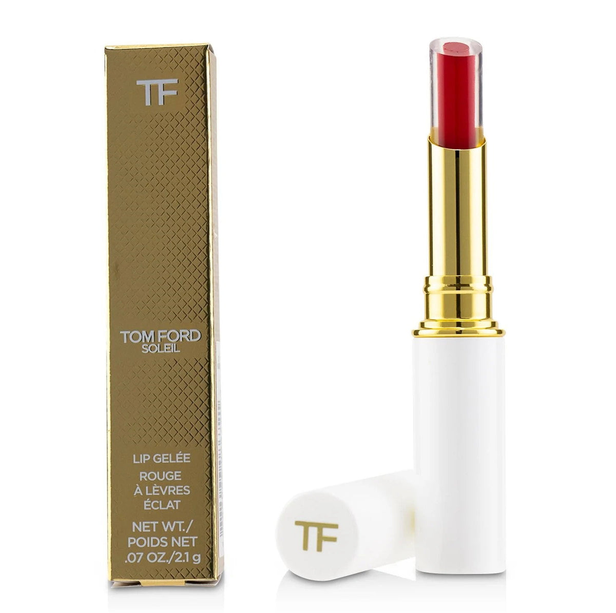 Tom Ford, Soleil, Creme-Lippenstift, Z08, Glänzend Rot, 2.1 g