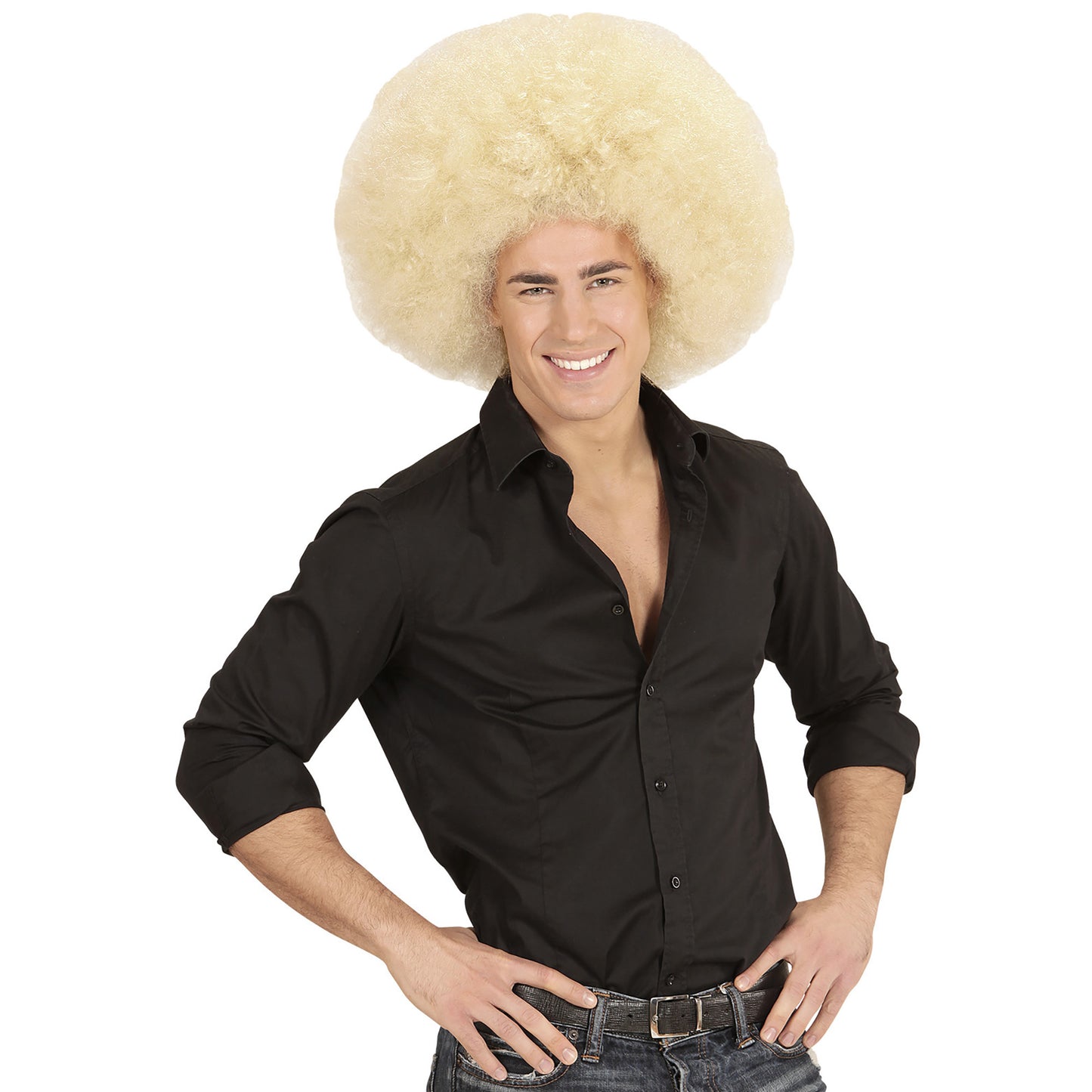 Top Quality "BLONDE RIESEN AFRO PERÜCKE" in Polybag – Ansicht 5